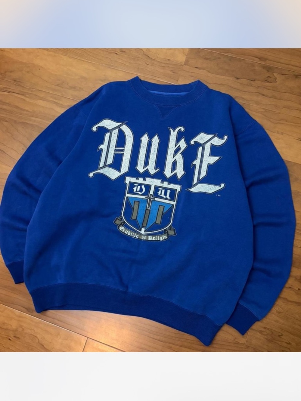 Rare Vintage Duke University Blue Devils Sweatshirt